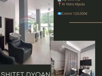 Tirane, shitet zyre Kati 0, 70 m² 120.000 € (ish parku i autobusave)