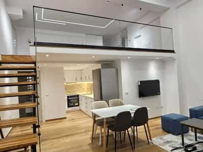 Tirane, jepet me qera apartament duplex 1+1 Kati 1, 75 m² 520 € (Kodra e Diellit)