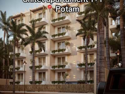 Shitet apartament 1+1 Potam