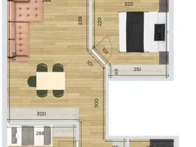 Vlore, shitet apartament 2+1 Kati 7, 74 m² 200.000 € (Marina Bay)