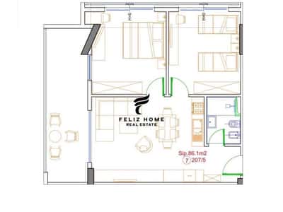 SHITET APARTAMENT 106M2 LIBURNA REZIDENCE GOLEM 127.440 EURO