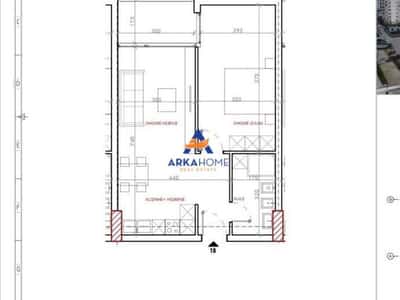 OKAZION! SHITET APARTAMENT 1+1 "ASTIR REZIDENCE 2" 75500 EURO