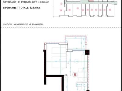 Apartament 1+1 Për Shitje në Shëngjin - 73,948€ | 52.82 m²