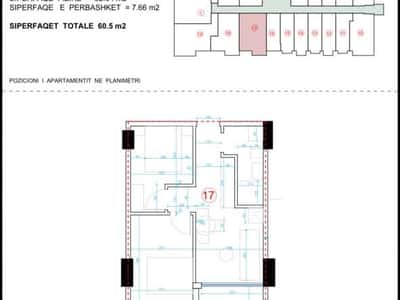Apartament 2+1 Për Shitje në Shëngjin - 90,750€ | 60.5 m²