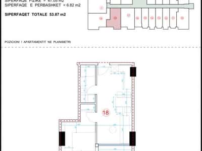 Apartament 1+1 Në Shitje në Shëngjin - 80,805€ | 53.87 m²
