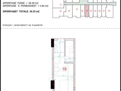 Studio 1+1 Për Shitje në Shëngjin - 45,495€ | 30.33 m²