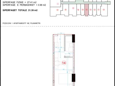 Studio 1+1 Në Shëngjin Në Shitje - 47,085€ | 31.39 m²