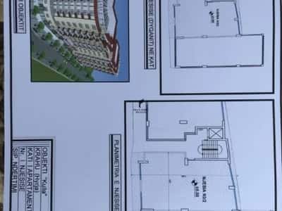 Tirane, jepet me qera zyre Kati 1, 127 m² 1.000 € (KODRA E DIELLIT 1)