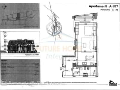 Tirane, shitet garsonier Kati 5, 65 m² 68.859 € (Paskuqan)