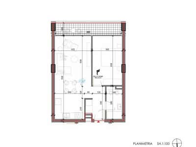 SHITET APARTAMENT 1+1 SHKOZE 9.999.999 LEKE FH-92355