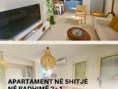 Apartament modern 2+1 ne shitje ne Radhime, ne vije te pare me pamje nga deti. 🌊