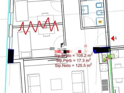 Tirane, jepet me qera zyre Kati 2, 126 m² 700 € (BULEVARDI I RI)