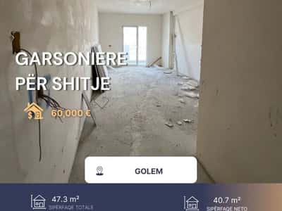 Golem, shitet garsonier Kati 6, 47 m² 60.000 €