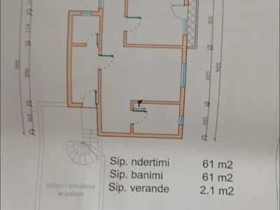 Tirane, shitet apartament 1+1 Kati 6, 61 m² 125.000 € (QENDER)