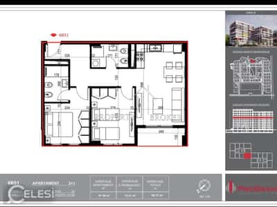 Shitet apartament 2+1+2 Tek Univers City!