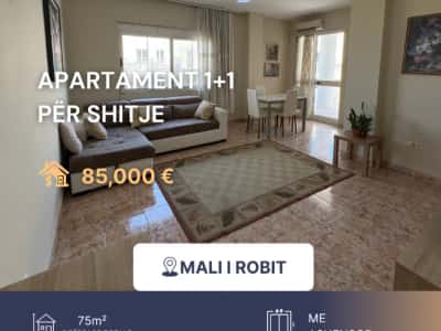Mali Robit, shitet apartament 1+1 Kati 4, 67 m² 85.000 €