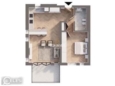 Apartament 1+1 për shitje në Green Coast 2 !