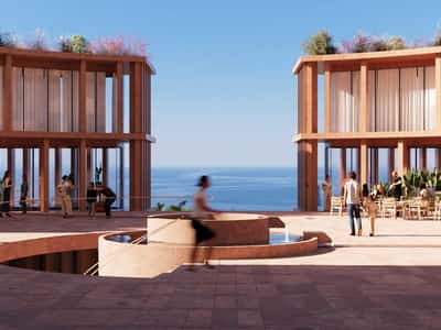 SHESIM APARTAMENT 1+1 ME PAMJE NGA DETI - SUN PALASË, DHËRMI