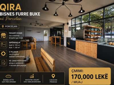 Jepet ambient biznesi me qira ne Porcelan , Kinostudio , Oxhaku .